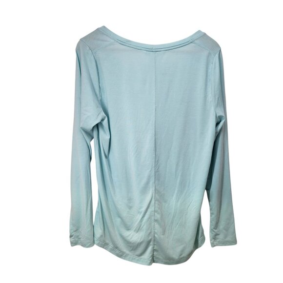 Athleta Womens Stratus II Top Long Sleeve Aqua Women's‎ Size S - Picture 2 of 6